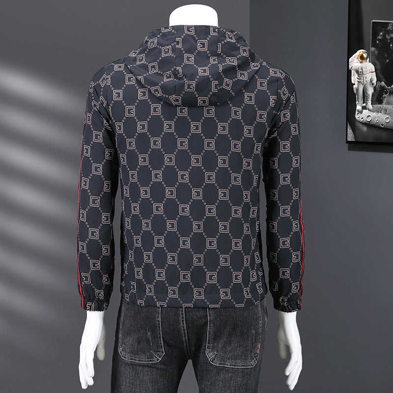 Casual Men's Hooded Jacket 1025082903