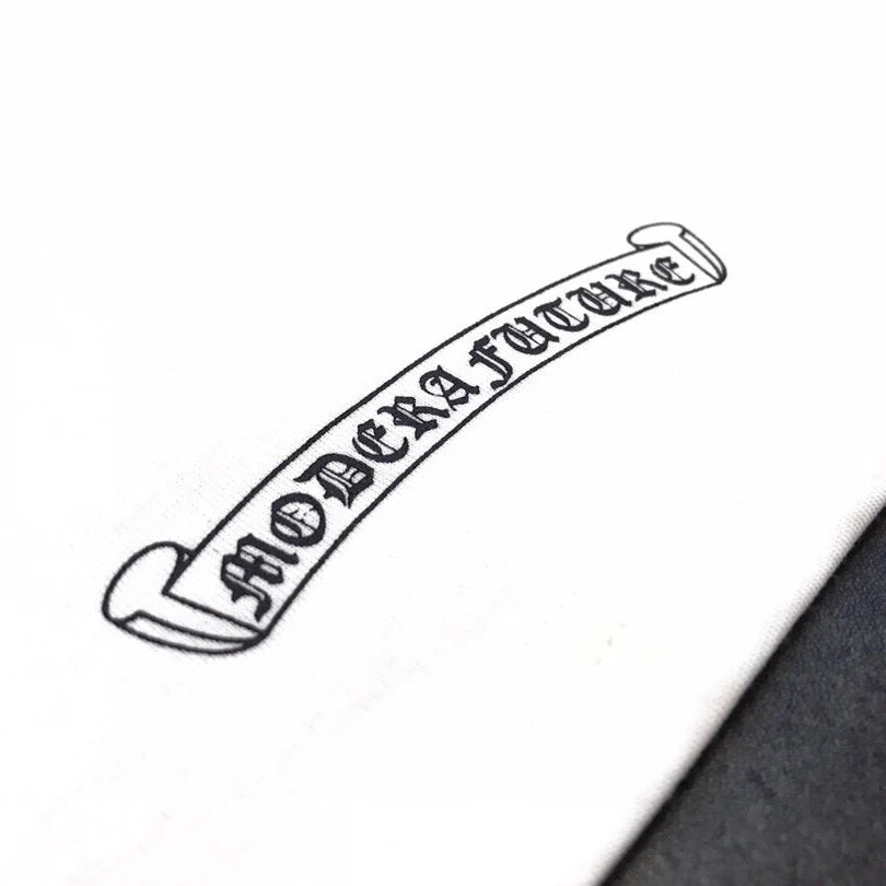 Pink Insert CH Crochet Front and Back Sanskrit T-Shirt 1025042304