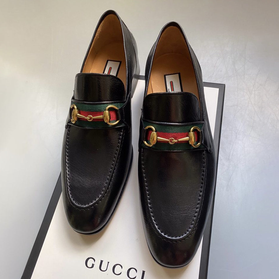 Fashion Loafers Leather Embossed Leather Shoes ZZL0223091501