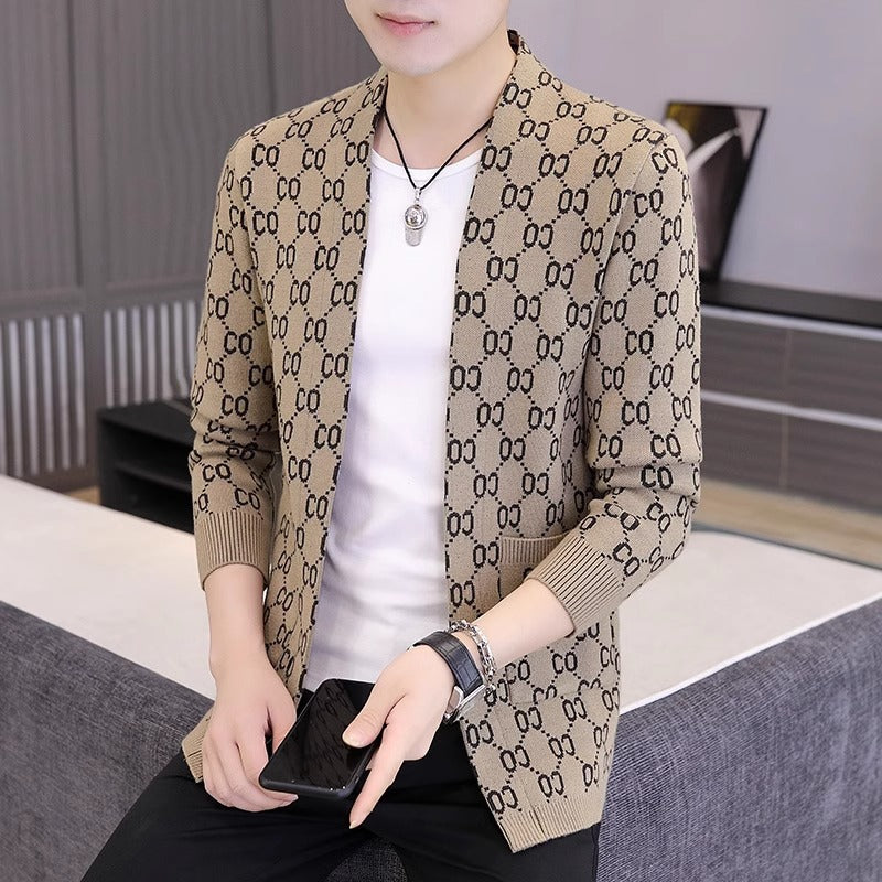 New Men's Cardigan Jacket 1025082802
