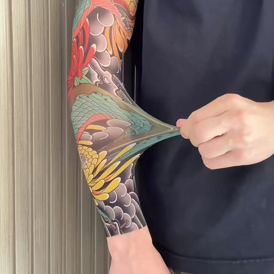 Ice silk sunscreen outdoor net red sleeve sleeve arm protectors