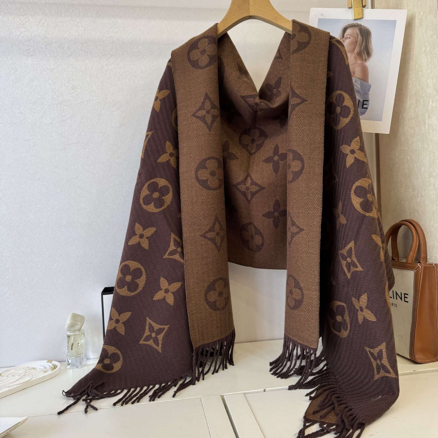 Madame Lao Hua's Melard Scarf Shawl 1025090215