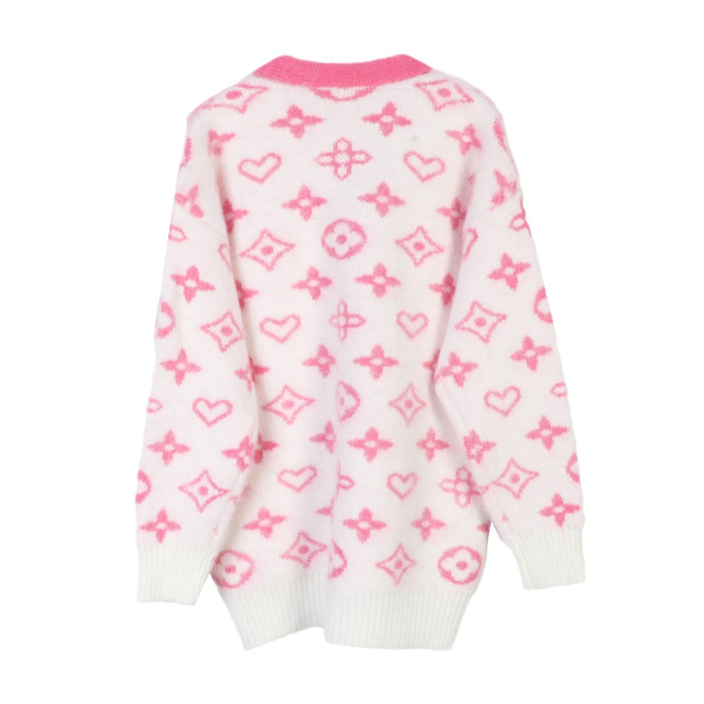 Women's V-Neck Cardigan Sweater 1025090226