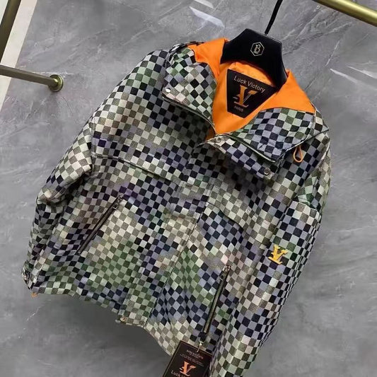 Men's Stylish Hooded Slim-Fit Jacket 1025082810