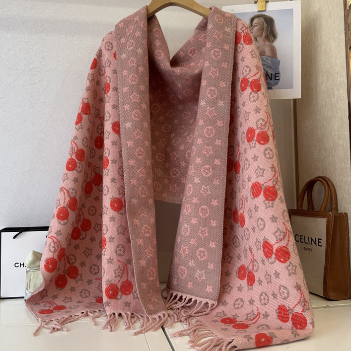 New Arrival Celebrity-Worn Cashmere Shawl 1025090805