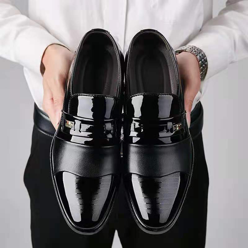 Men's leather shoes business dress shoes 1025082503