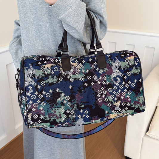 New Denim Travel Tote for Business Trips 1025091006