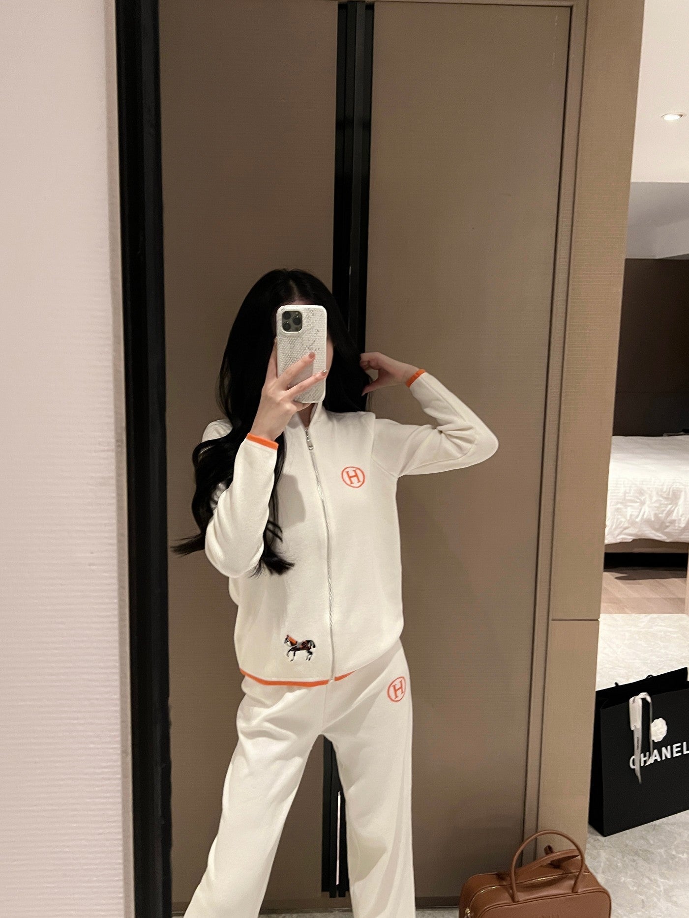 HH Fashion jacquard knit suit 0724101109