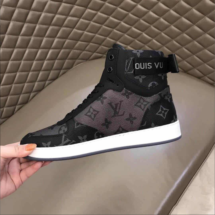 High-top fashion sneakers