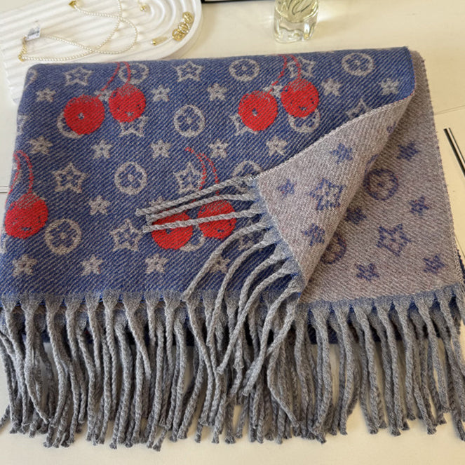 New Arrival Celebrity-Worn Cashmere Shawl 1025090805