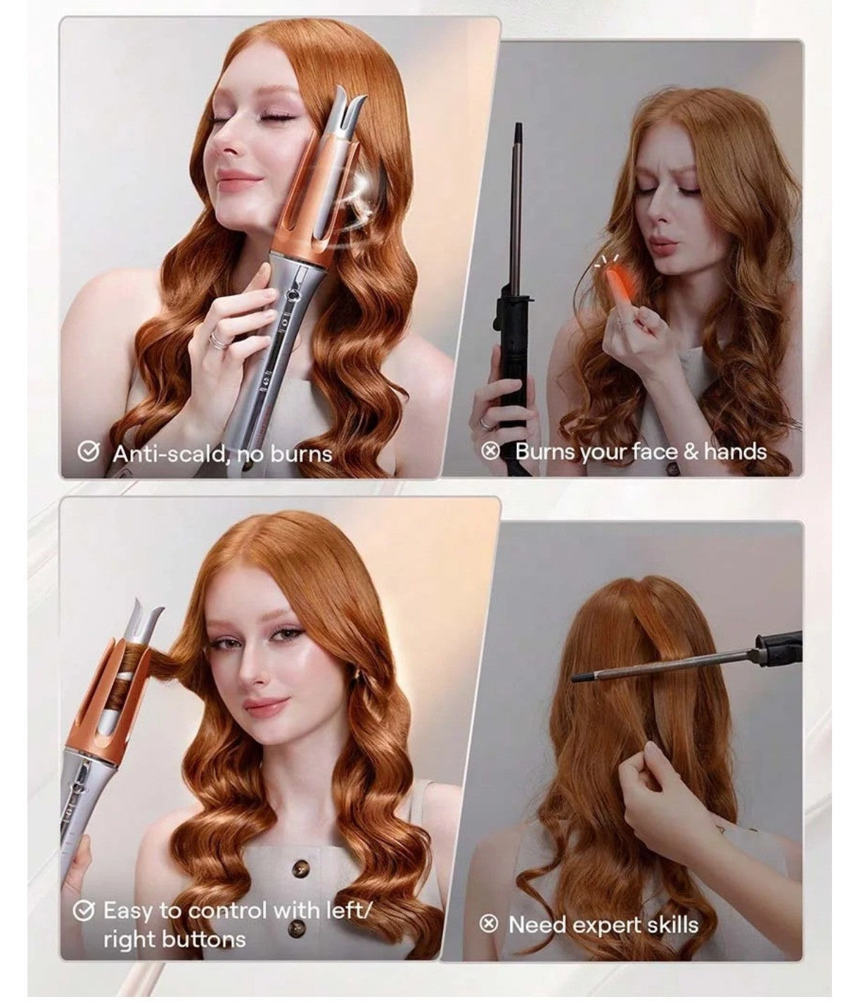 Automatic curling iron lazy curling negative ion perm does not hurt hair