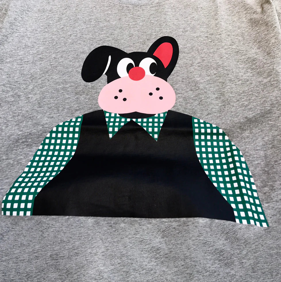 New Printed Q Bear Cow T-shirt 1025042311