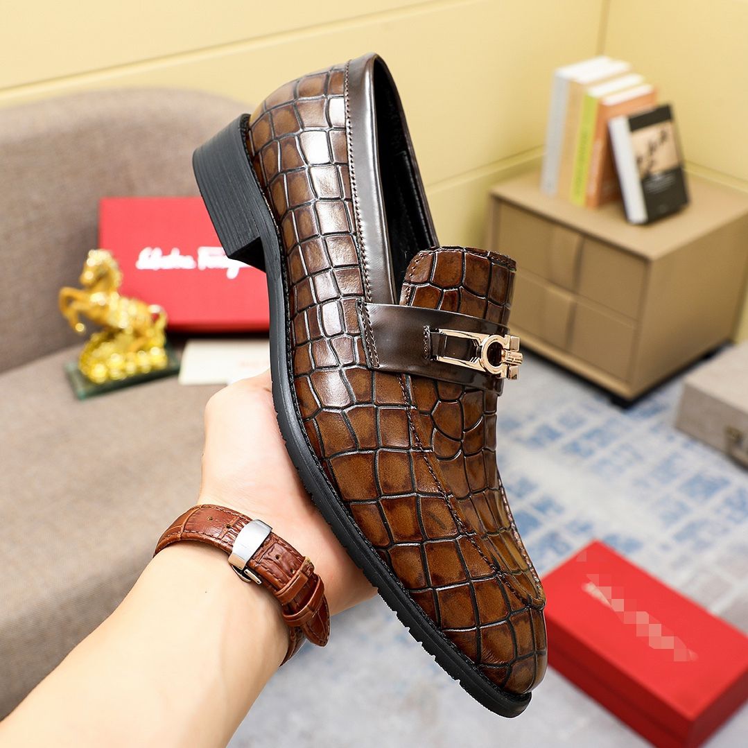 Classic Leather Loafer Anti-Sip On Shoes ZZL0224061901