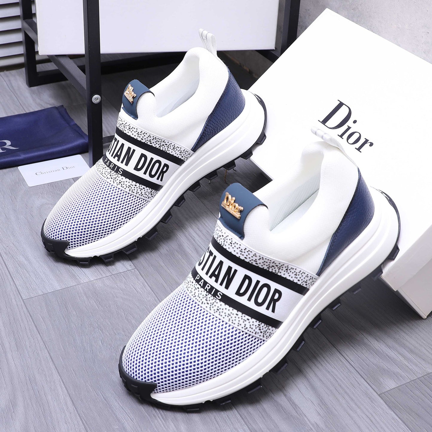 Men's Patchwork Breathable Mesh Casual Shoes 1025042113