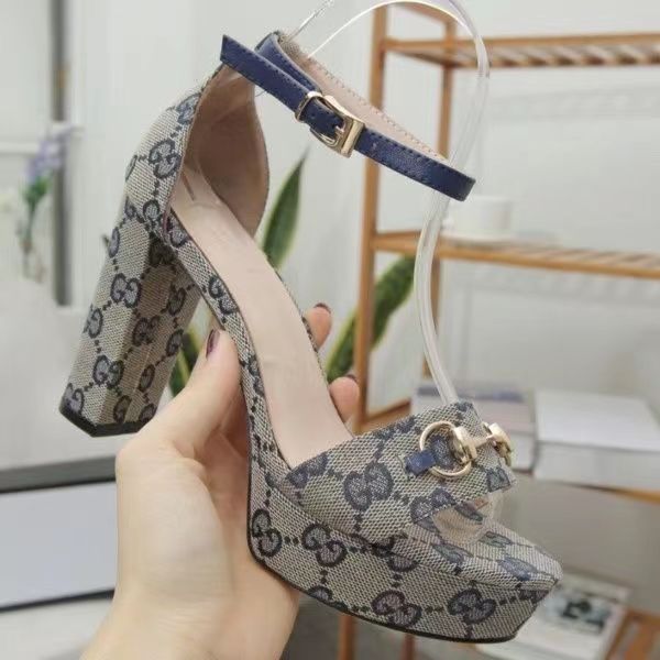 New Ladies Fashion Platform Sandals Chunky Heel High Heels SPDD070501