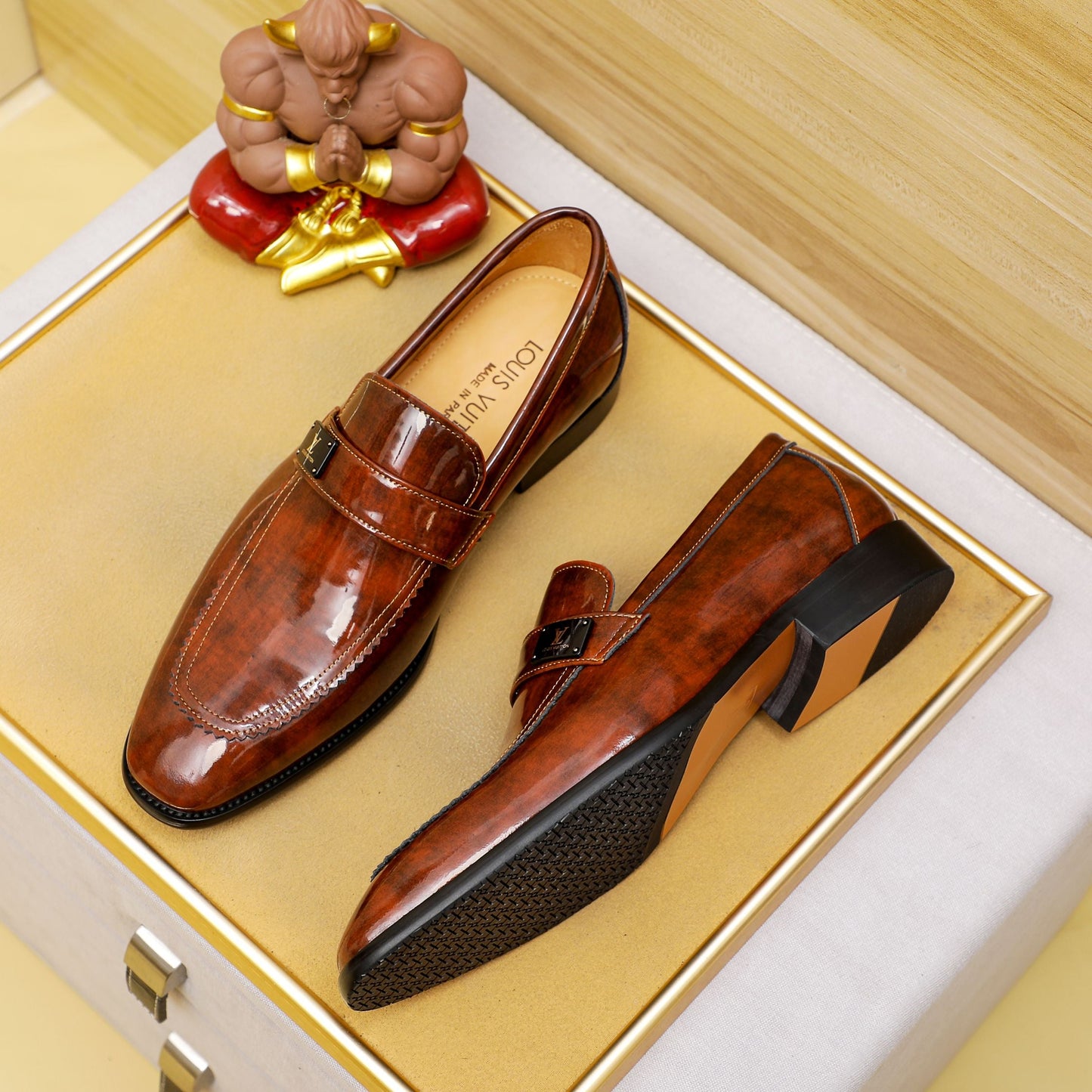 Men's new boutique business leather shoes 0725072801