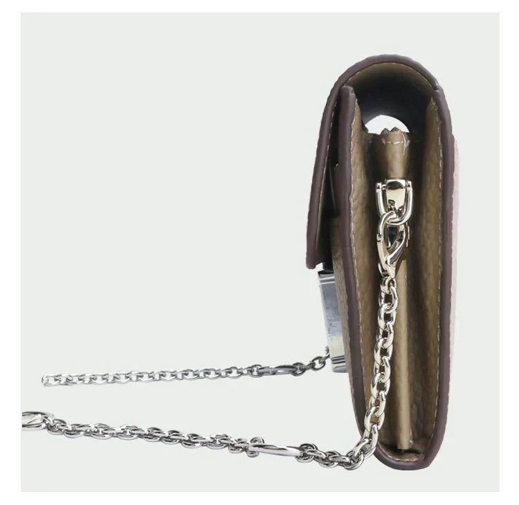 H button Kangkang Wallet Leather Long Wallet 1024032024