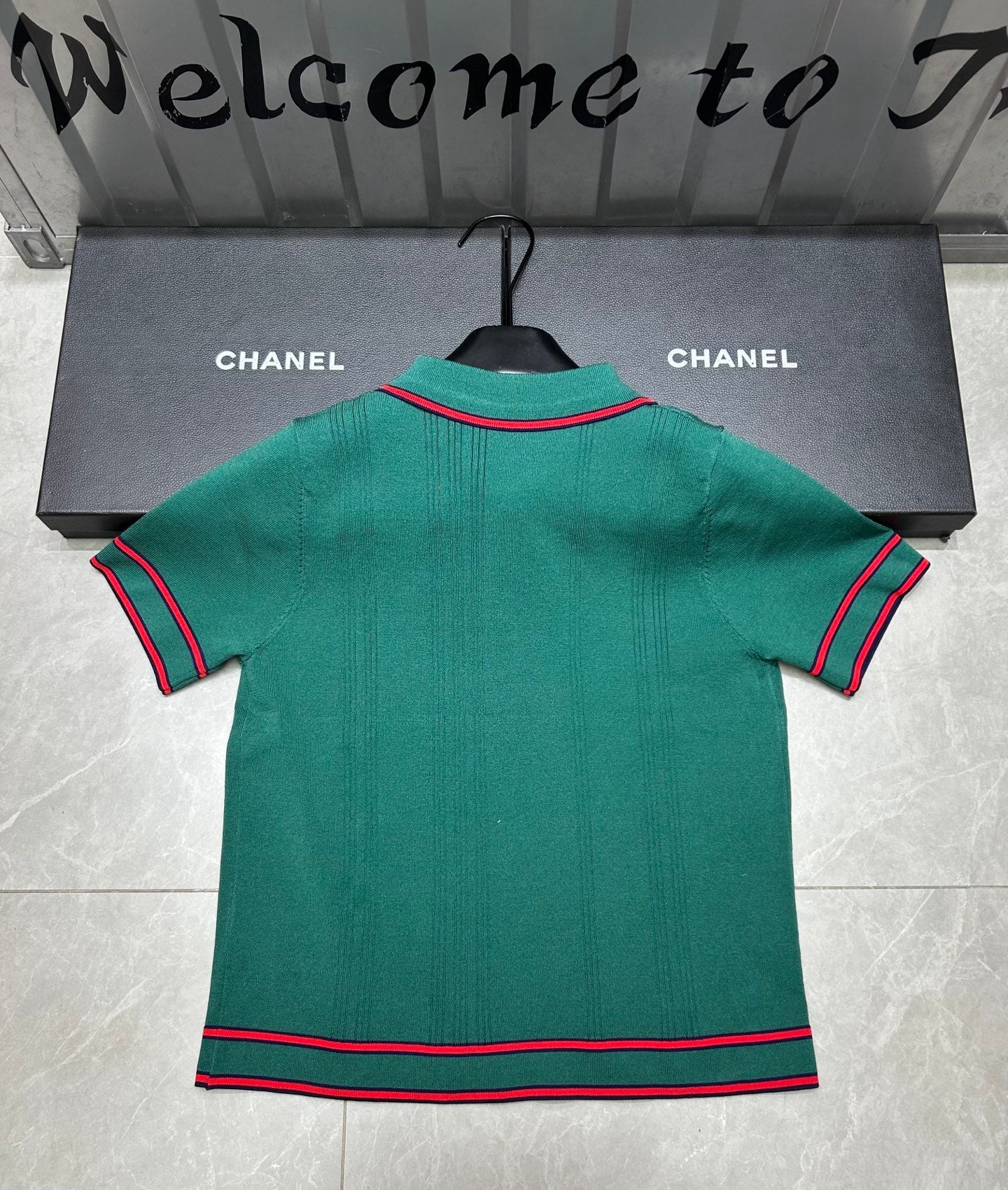 GG fashion knitted short sleeves 0725050801