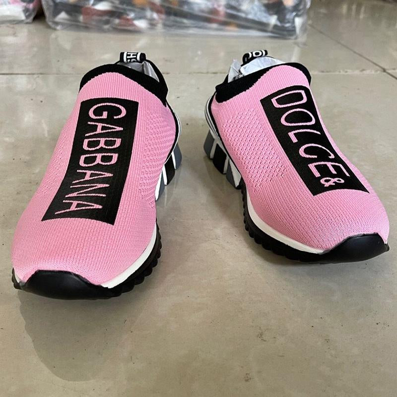 New Fashion Flyknit Sports Shoes Women's Single Shoes 1023122601