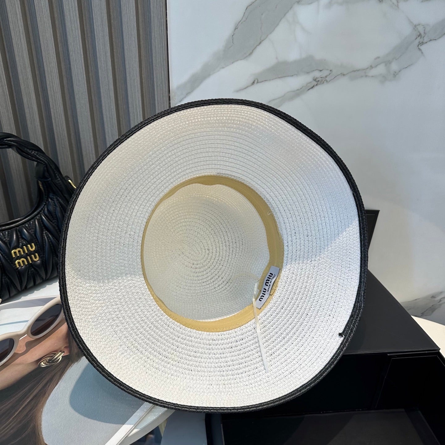 LEW Raffia woven straw hat 0725070302