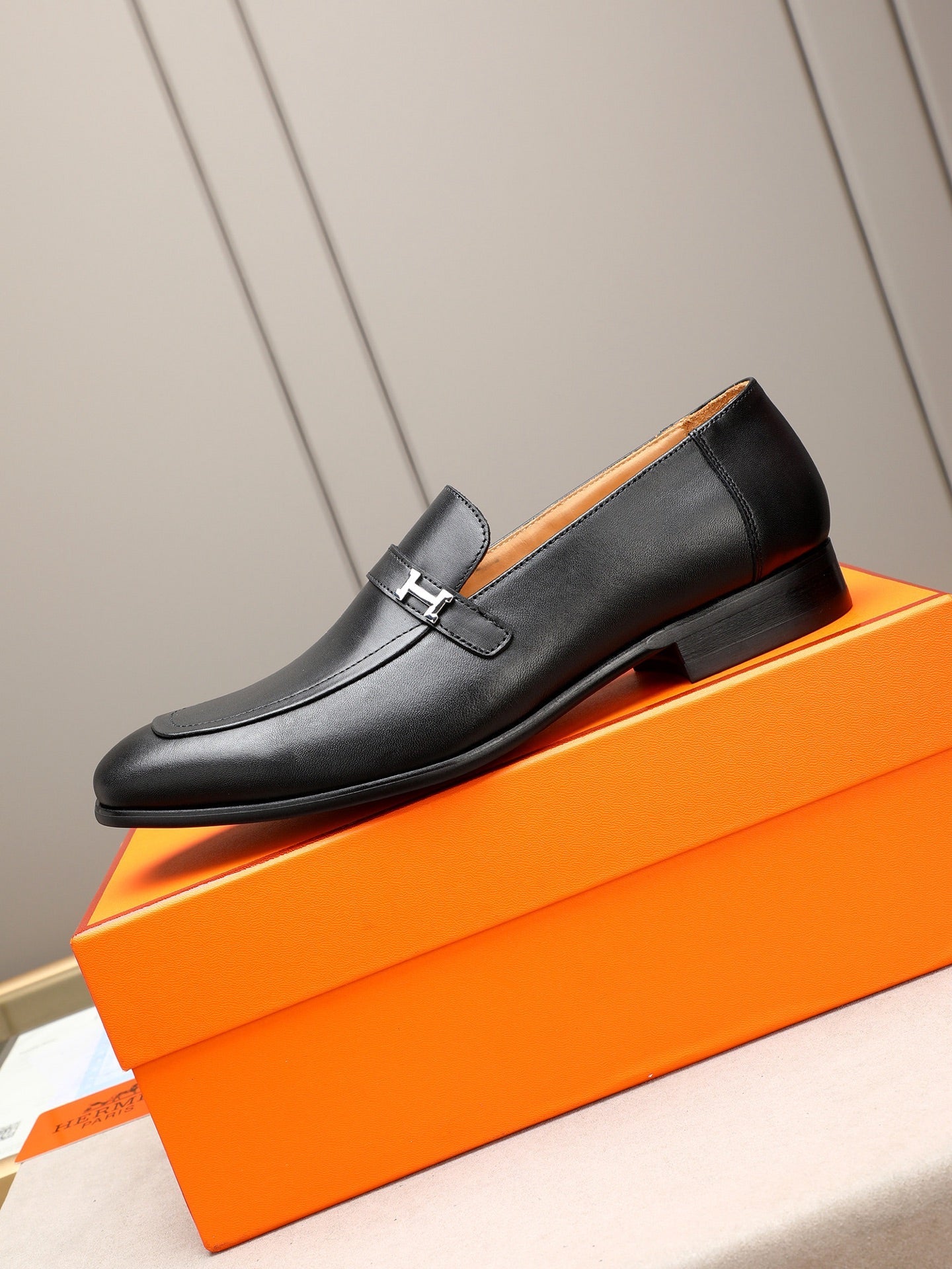 New HMS business formal leather shoes 0725062404