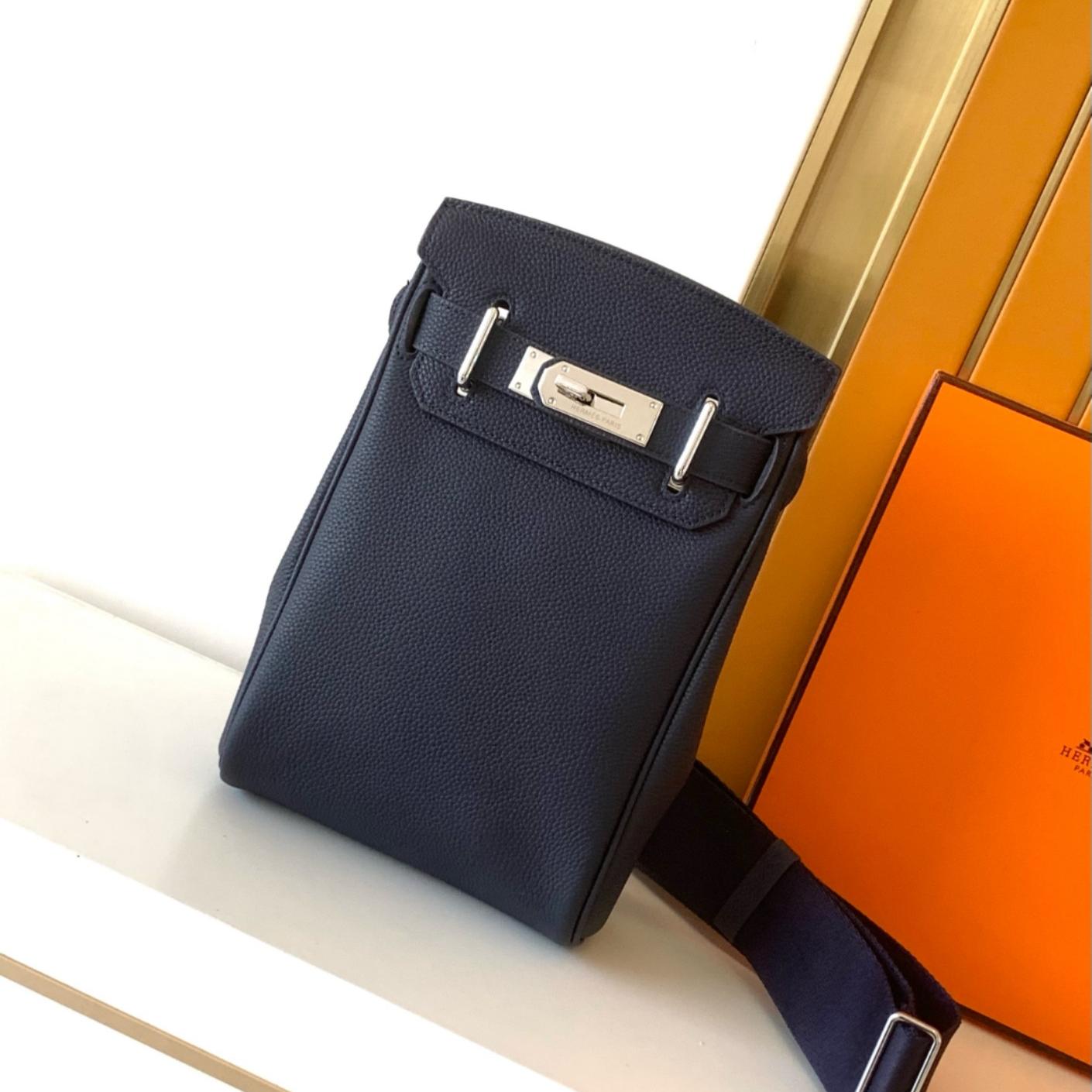 HMS fashion leather chest bag 0725052702