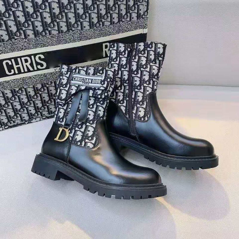 Fashion new chunky heel boots PD1023082909