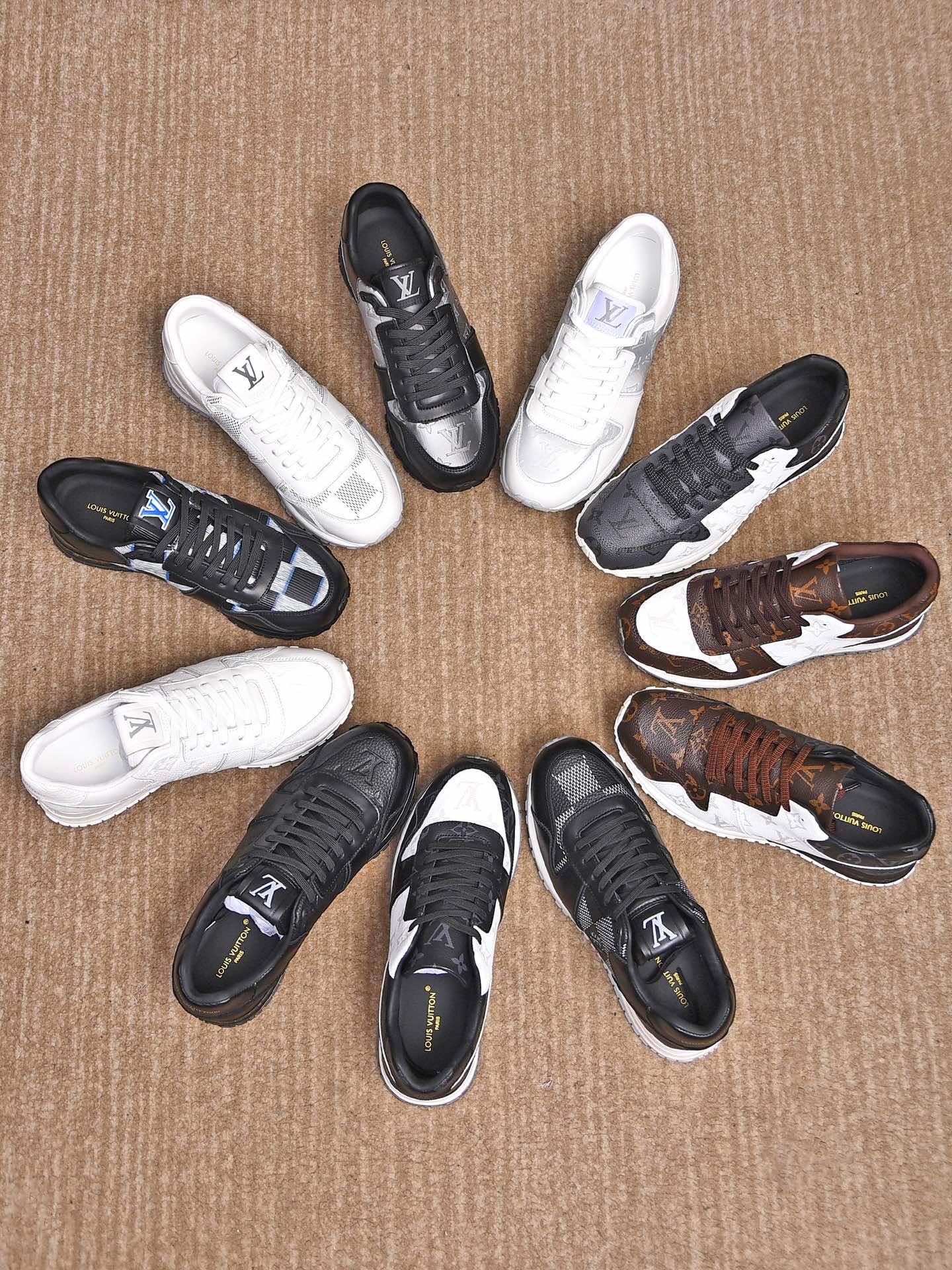 Lvv fashion printed rubber sole sports shoes 0725060604