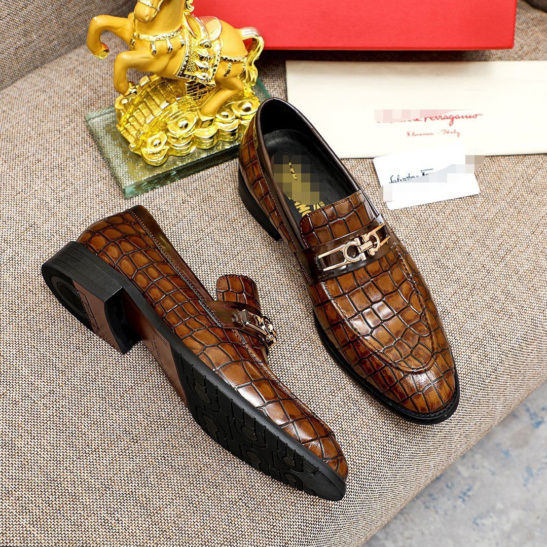 Classic Leather Loafer Anti-Sip On Shoes ZZL0224061901