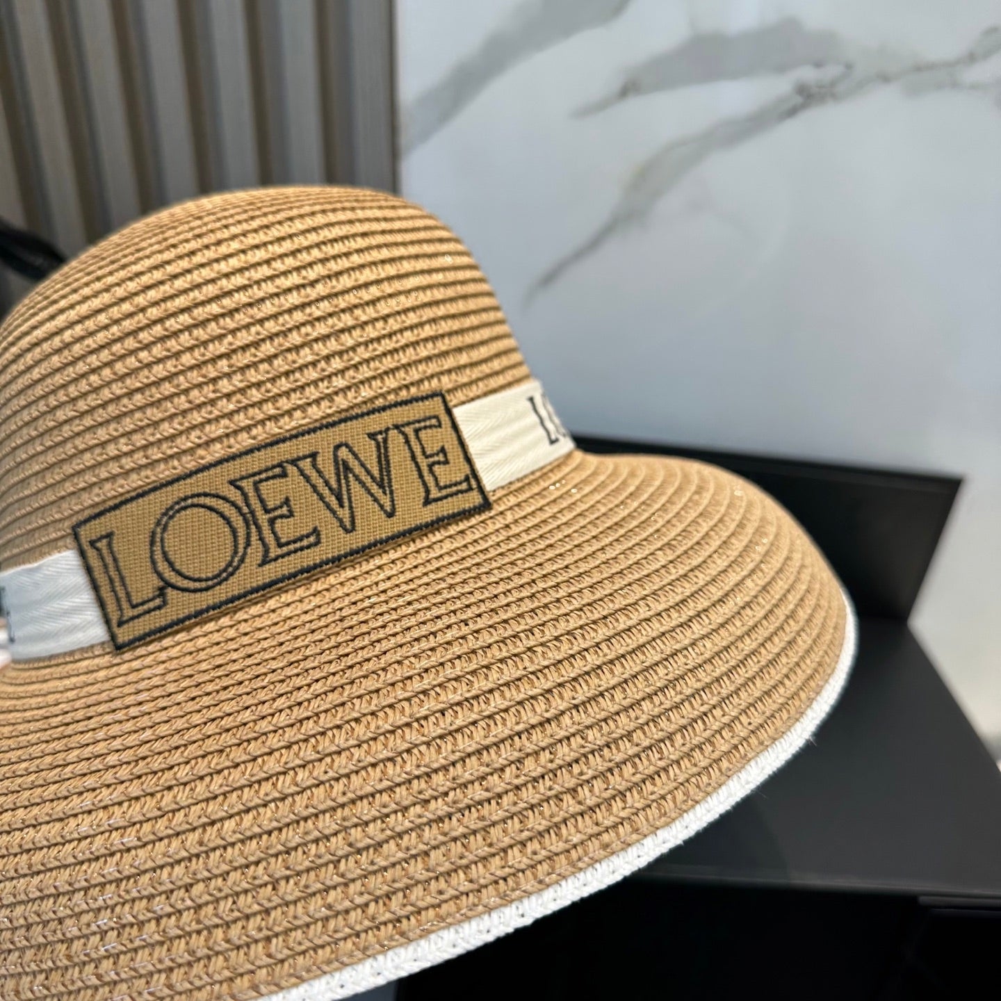 LEW Raffia woven straw hat 0725070302
