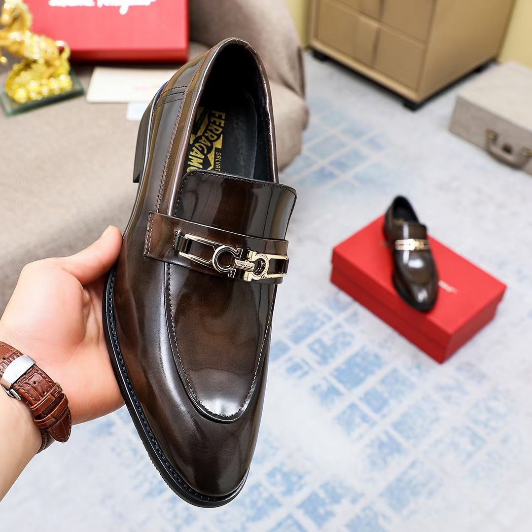 Classic Leather Loafer Anti-Sip On Shoes ZZL0224061902