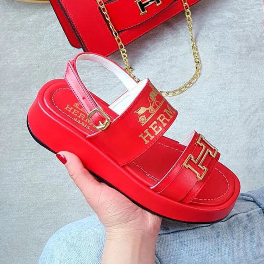 New Fashion Classic Versatile Thick Sole Sandals 1024062021