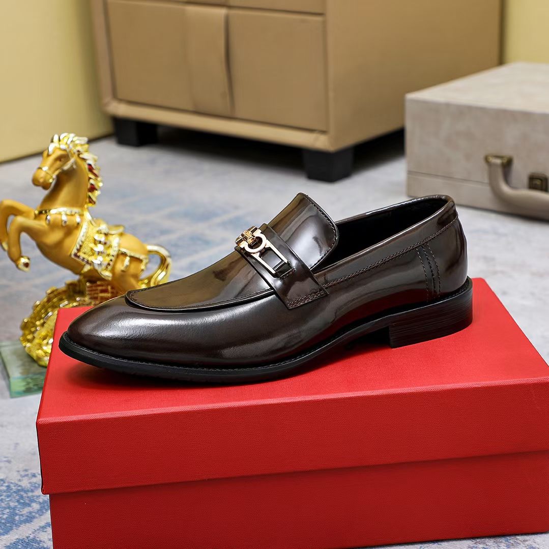 Classic Leather Loafer Anti-Sip On Shoes ZZL0224061902