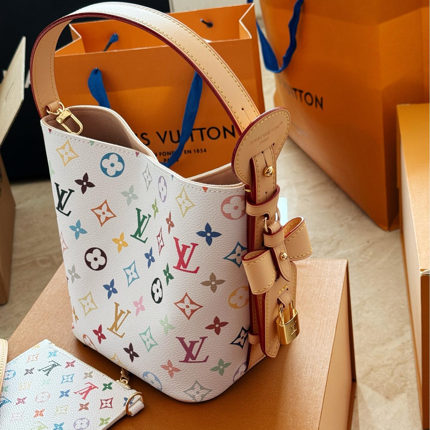 Lvv fashion 3 color classic bucket bag 0725031906