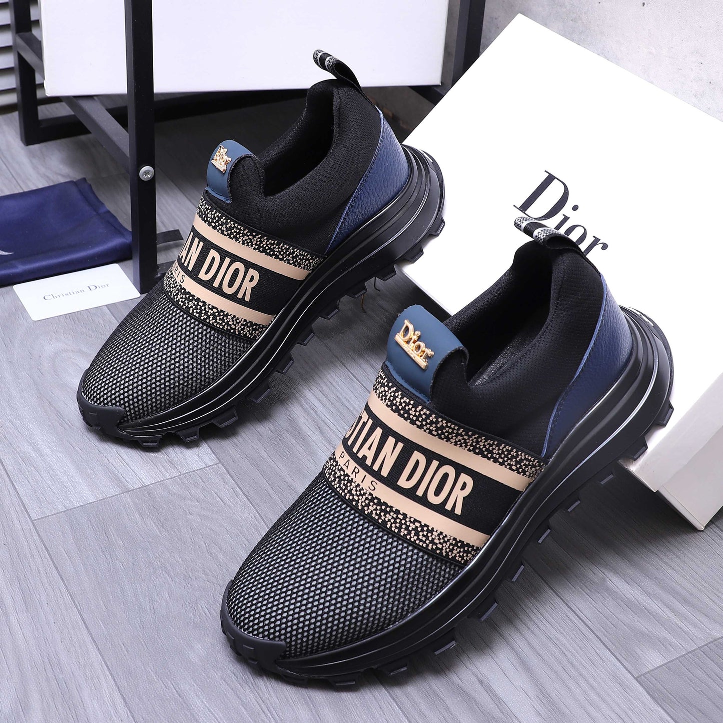 Men's Patchwork Breathable Mesh Casual Shoes 1025042113