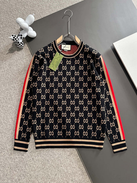 GG Fashion Print Crewneck Sweater 0724121810