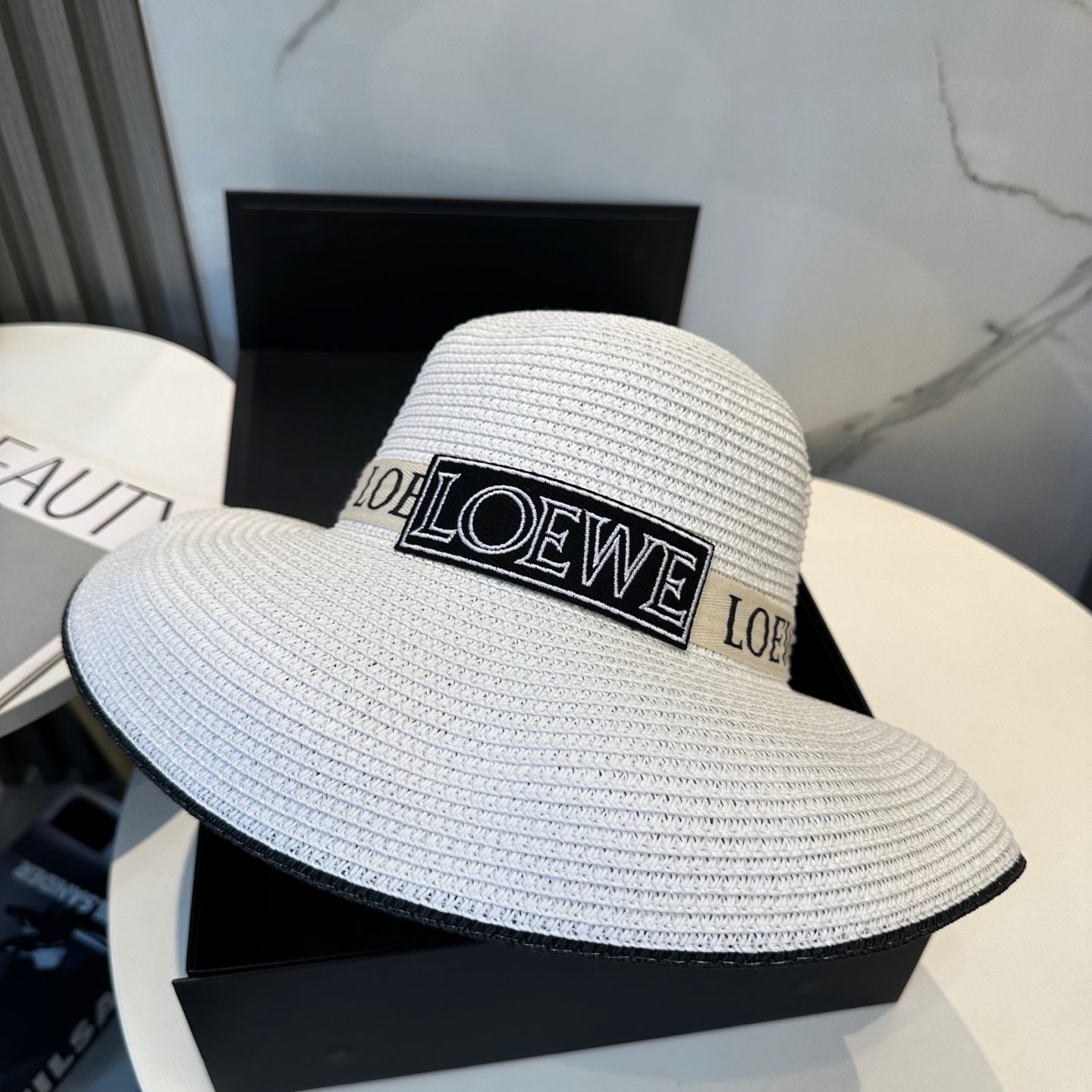 LEW Raffia woven straw hat 0725070302