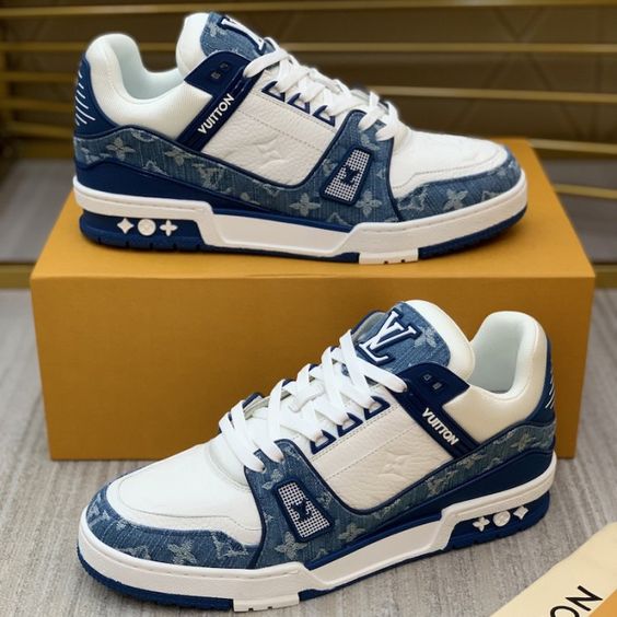 Beauty Trainer Sneaker 1A9JGT 4 Color Denim