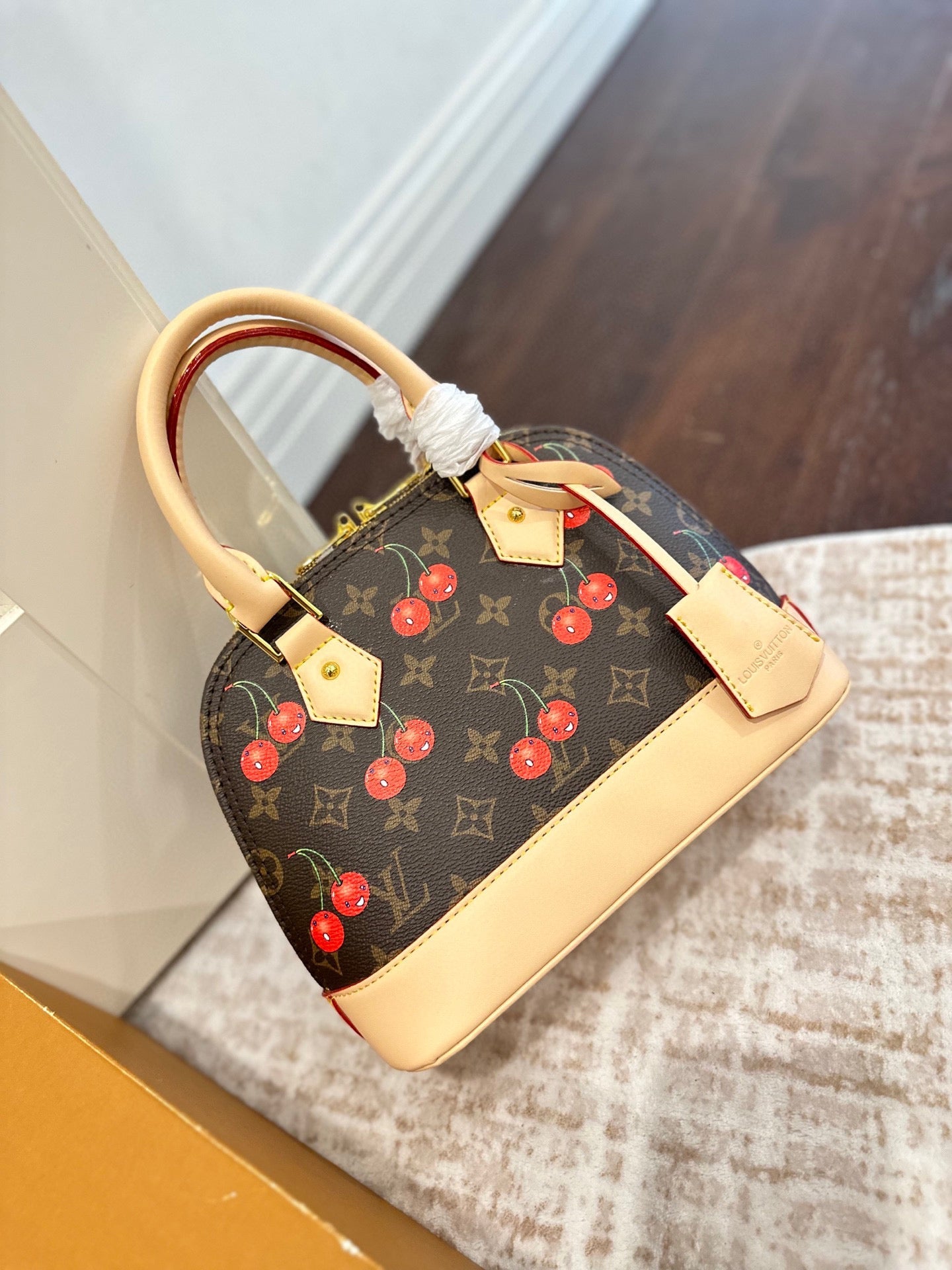 Lvv fashion cherry shell bag 0725071804