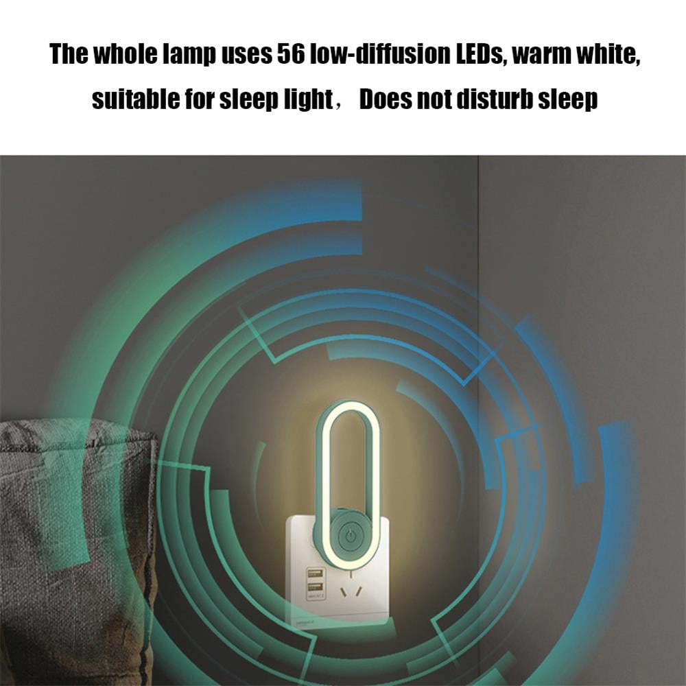 Latest Frequency Conversion Ultrasonic Mosquito Killer with LED Sleeping Light