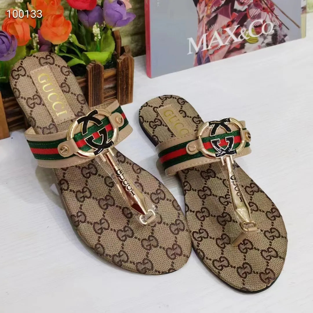 New fashion big size women slippers 1025042907