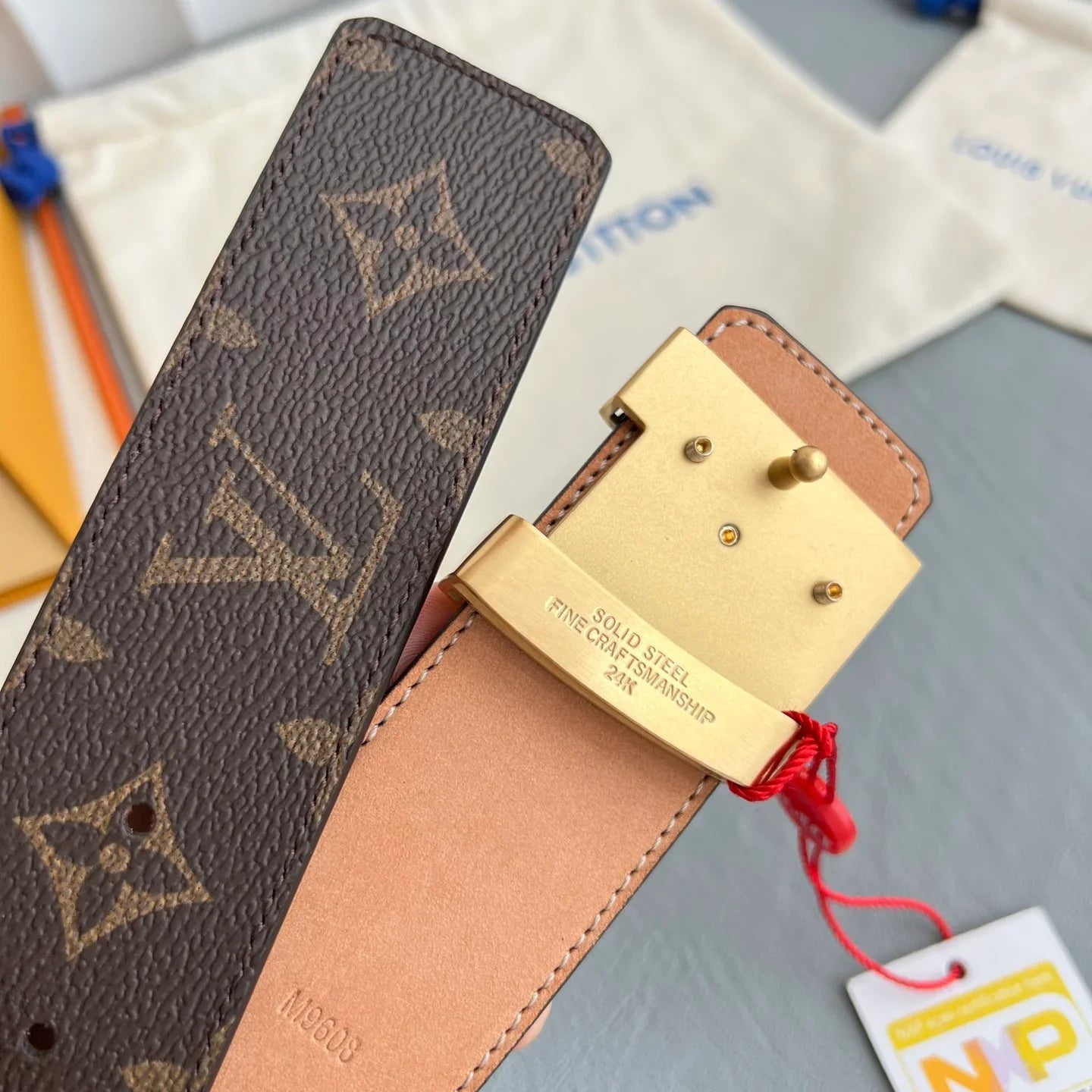 Lv Luxury Genuine Leather Men’s Belt 1025010736