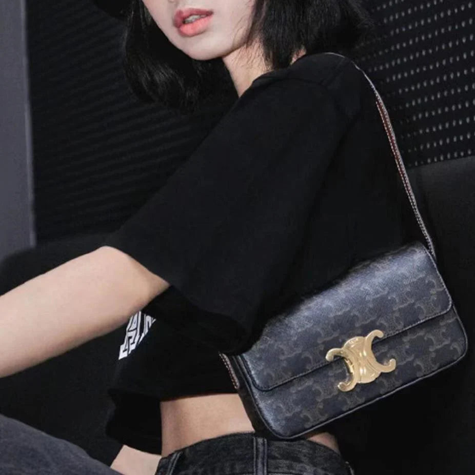 New Niche Superior Texture Underarm Bag Shoulder Handbag 1024041511