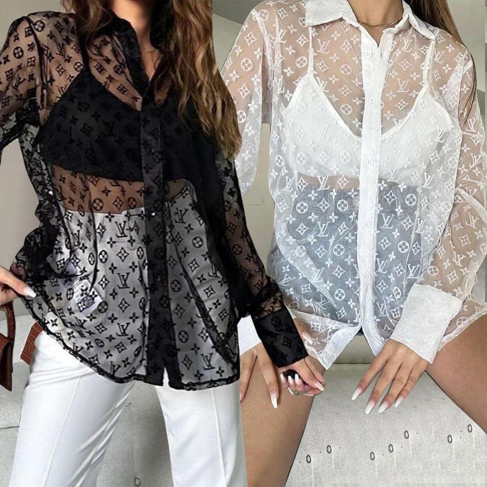 New Sexy Mesh Shirt Top 1024071933