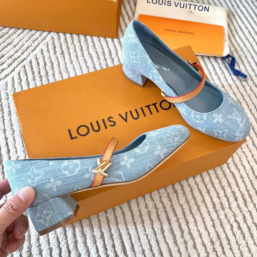 New Romy Series Ballet Flat Light Blue Shoes 1025012302