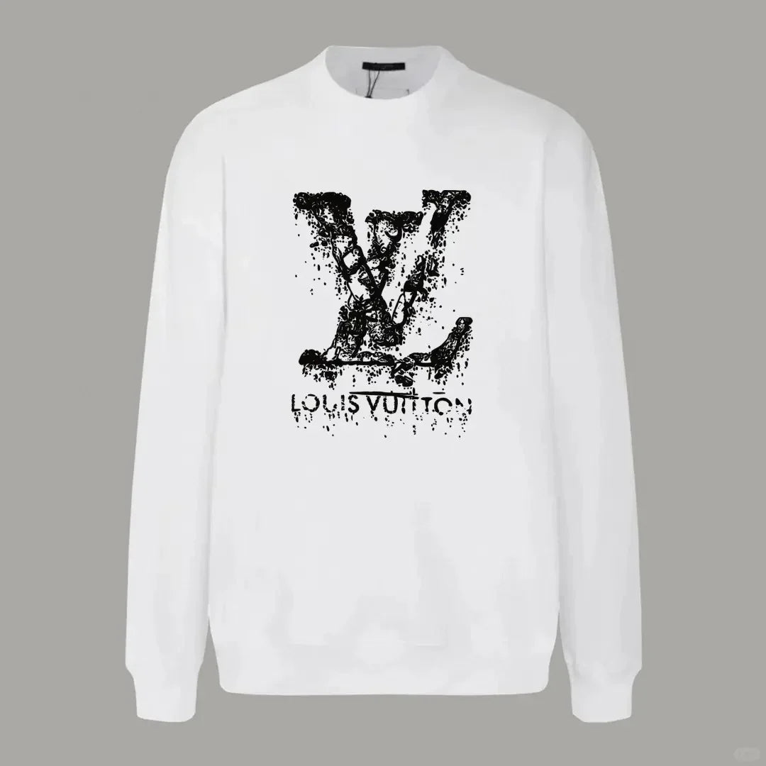 Round neck casual loose woolen sweatshirt 3D1024101228