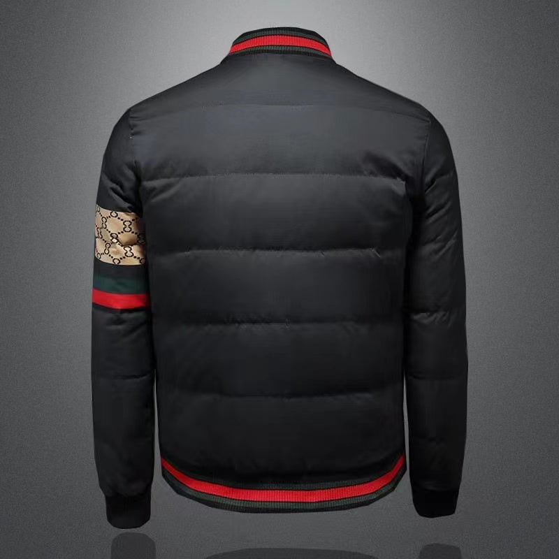High-end men's printed down jacket Y001