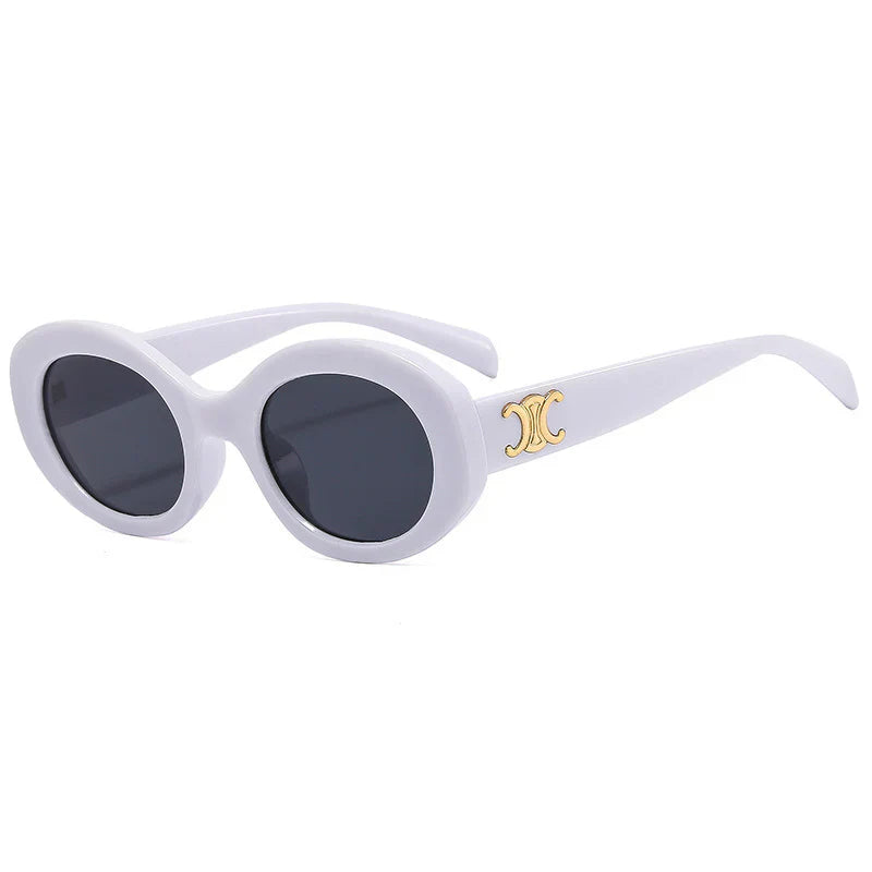 Trendy Oval Sunglasses Retro Sunglasses 1024041613
