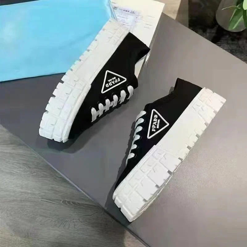 New Elevated Platform Shoes Women's Platform Bottom Casual All-match Color Women's ShoesPD05202412402