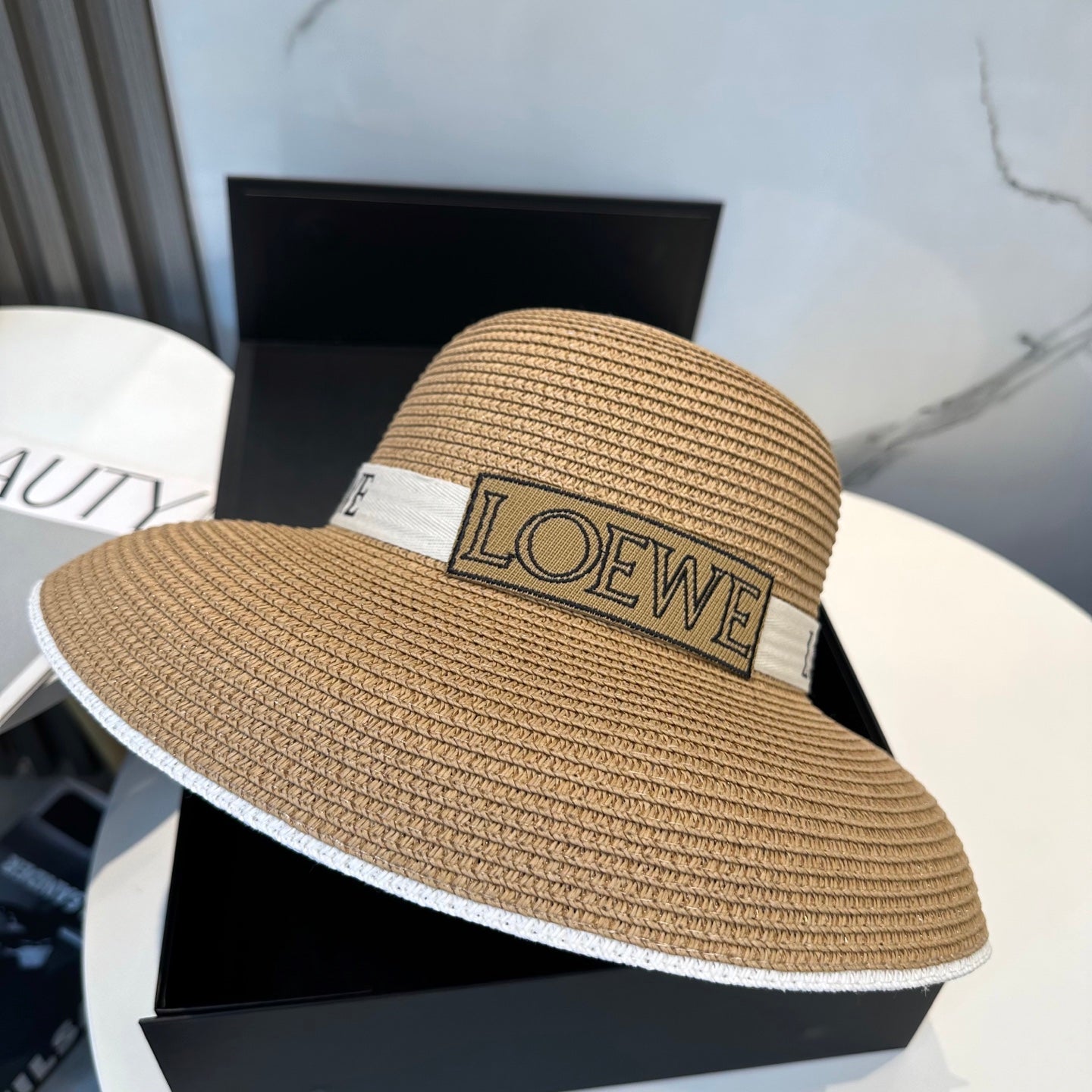 LEW Raffia woven straw hat 0725070302